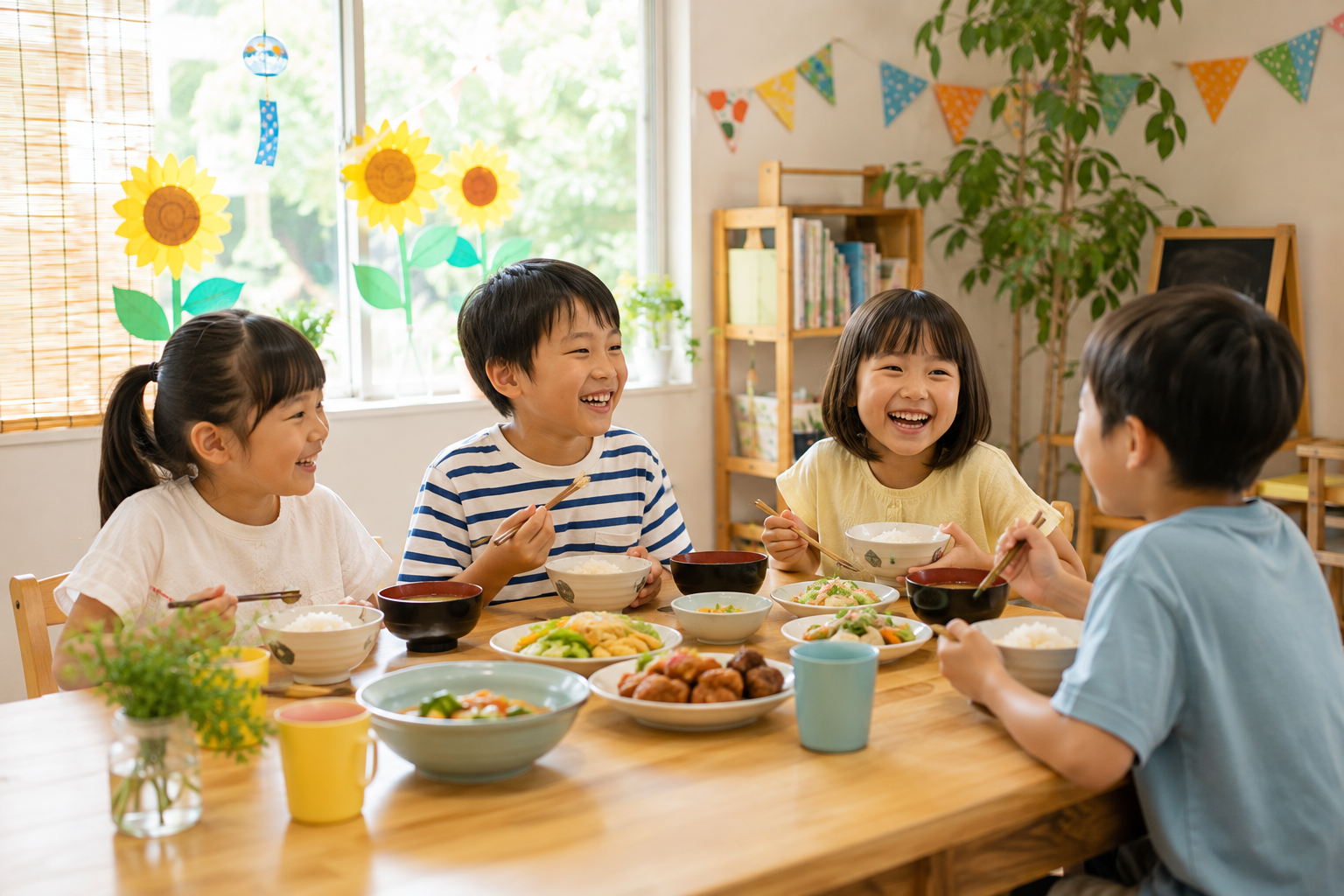 夏休み期間の学校給食の代替支援、高校生まで対象拡大！