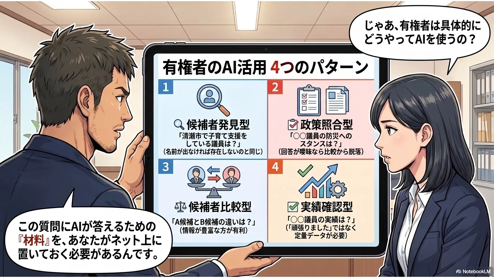 議員web紹介漫画 PC版 6ページ