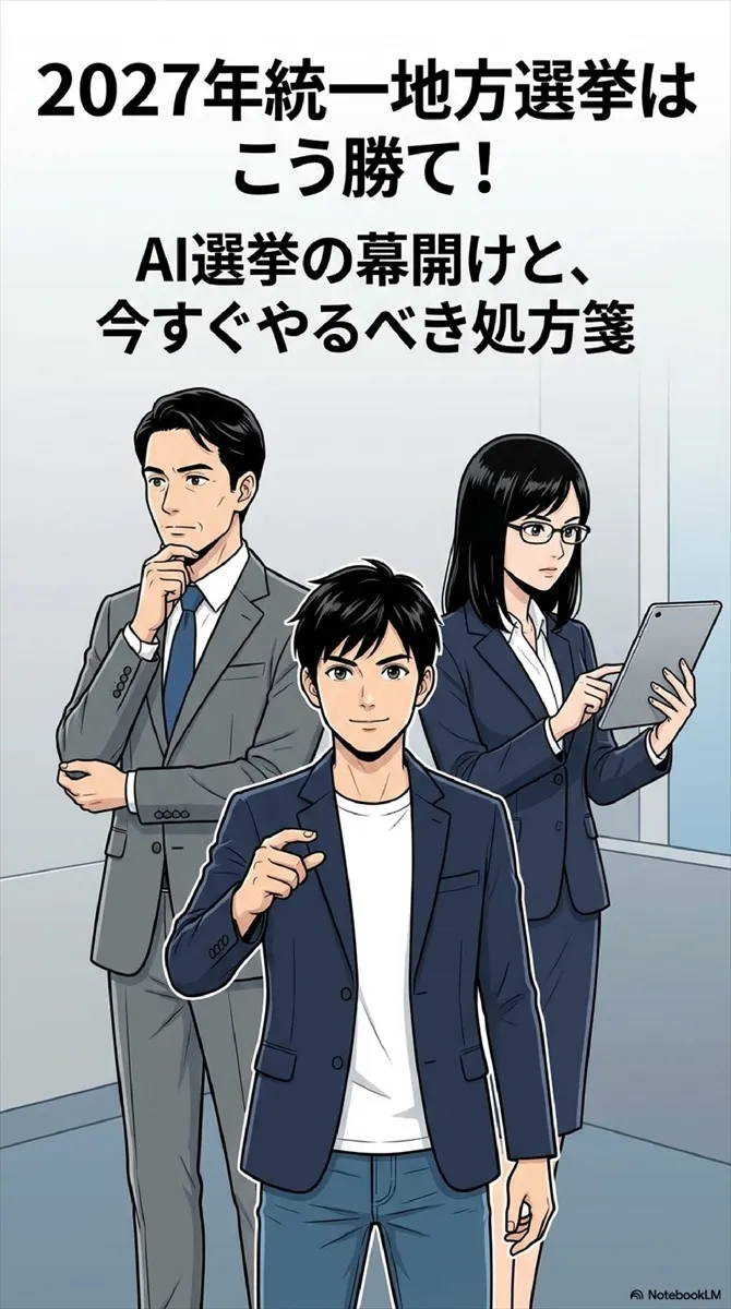 議員web紹介漫画 スマホ版 1ページ