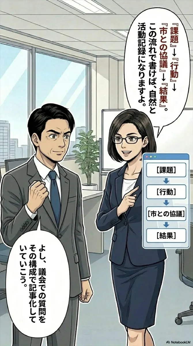 議員web紹介漫画 スマホ版 12ページ