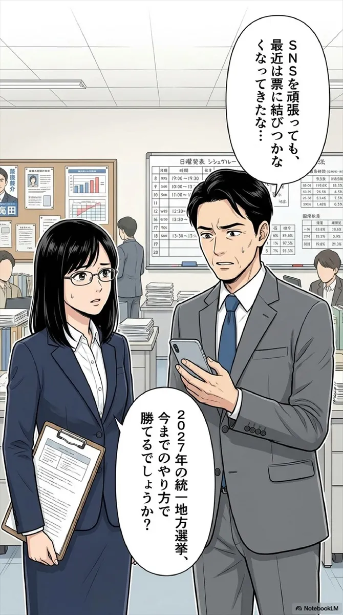 議員web紹介漫画 スマホ版 2ページ