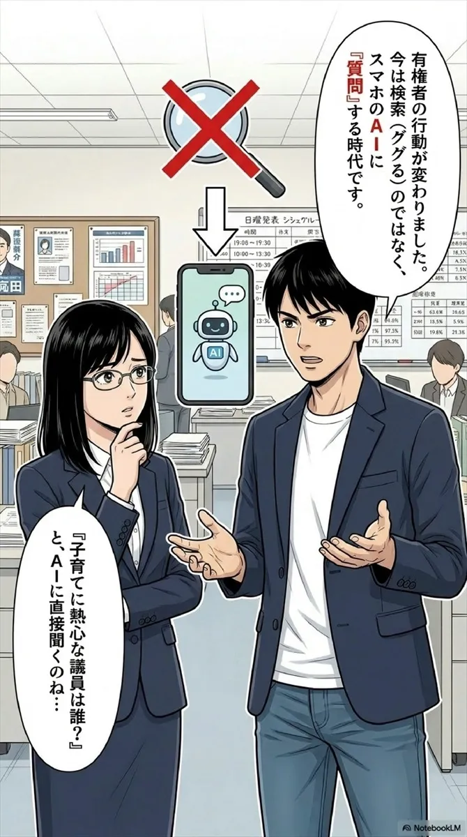 議員web紹介漫画 スマホ版 4ページ